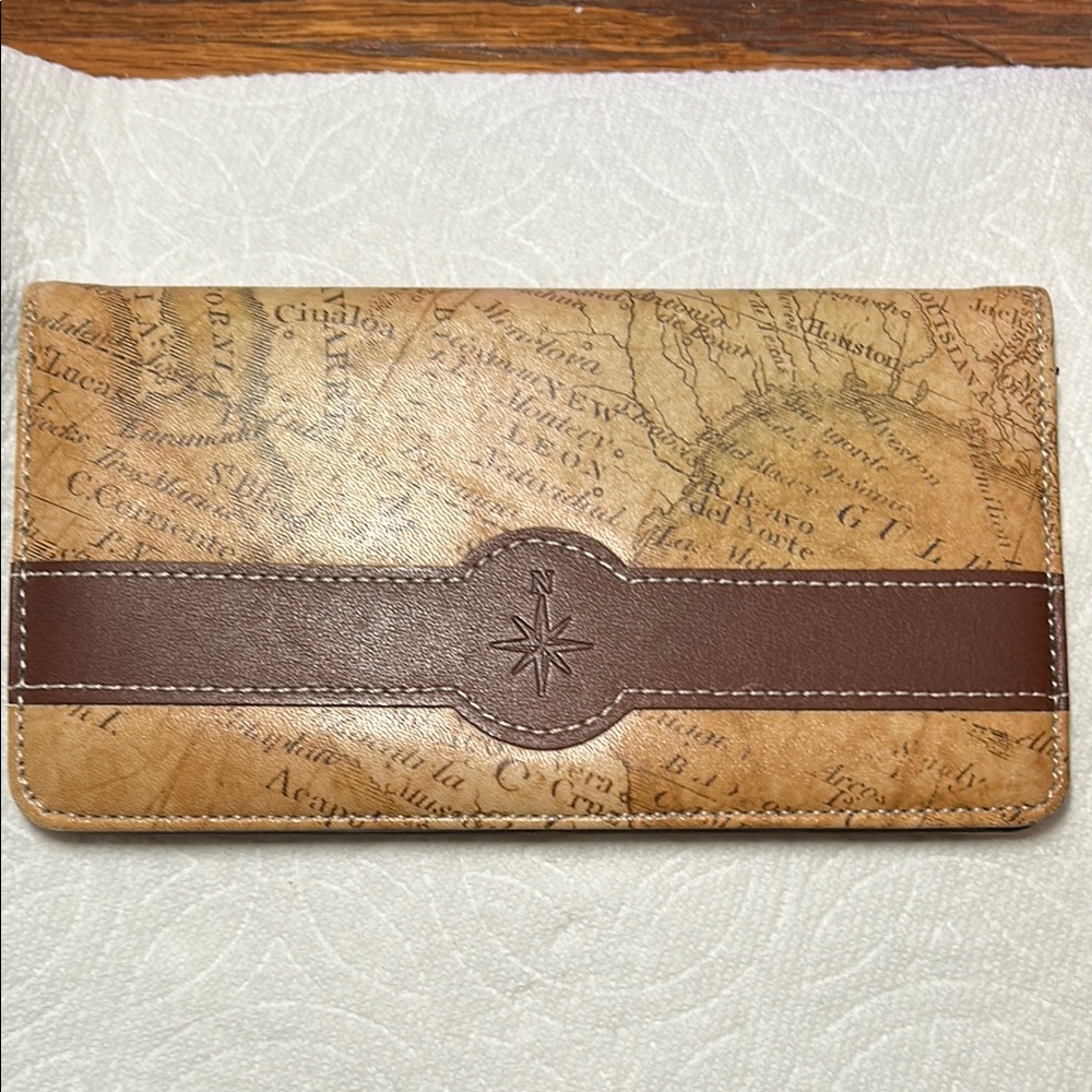 INC International Concepts Tan and Brown Wallet